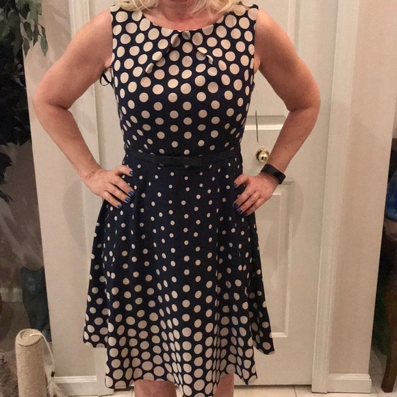 Dress Barn Dresses & Skirts - NWT Dressbarn Polka Dot Dress